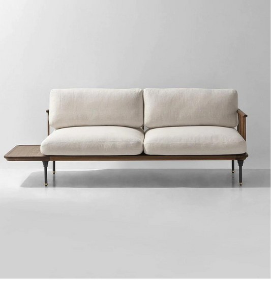 Urban Den Venus Wood 3 Seater Sofa | Customize Sofa