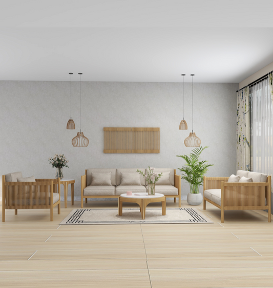 Urban den Bunai full 3 Seater Sofa Set | Customize Sofa