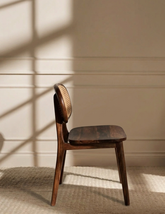 Oval Cane Chair