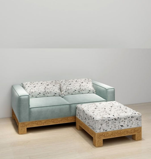 Urban Cheery Embrace Wooden 2 Seater Sofa Set