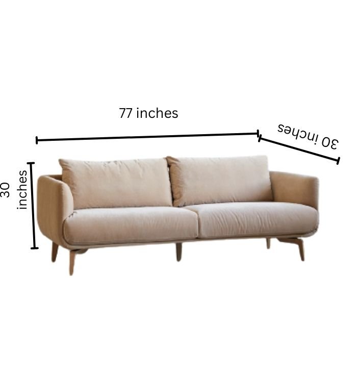 Urban Den Bougee Classic 2 Seater Sofa Set