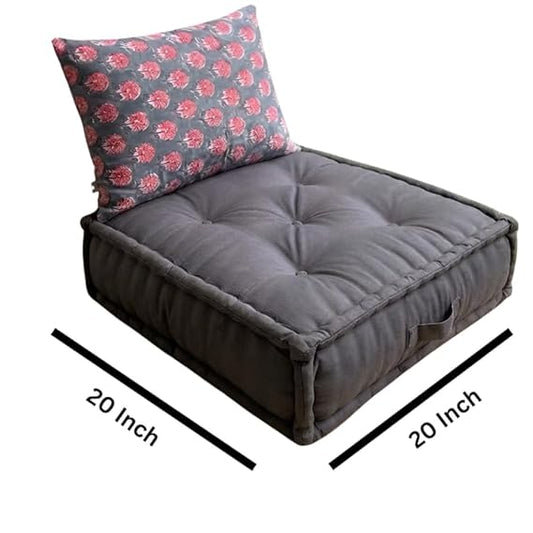 Floor Seating Cushion with Back Support Cushion Design 7