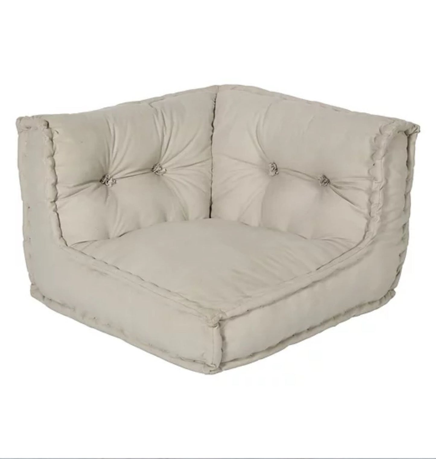 Full Set Floor Seating Sofa In Grey Color | Floor Couch Set