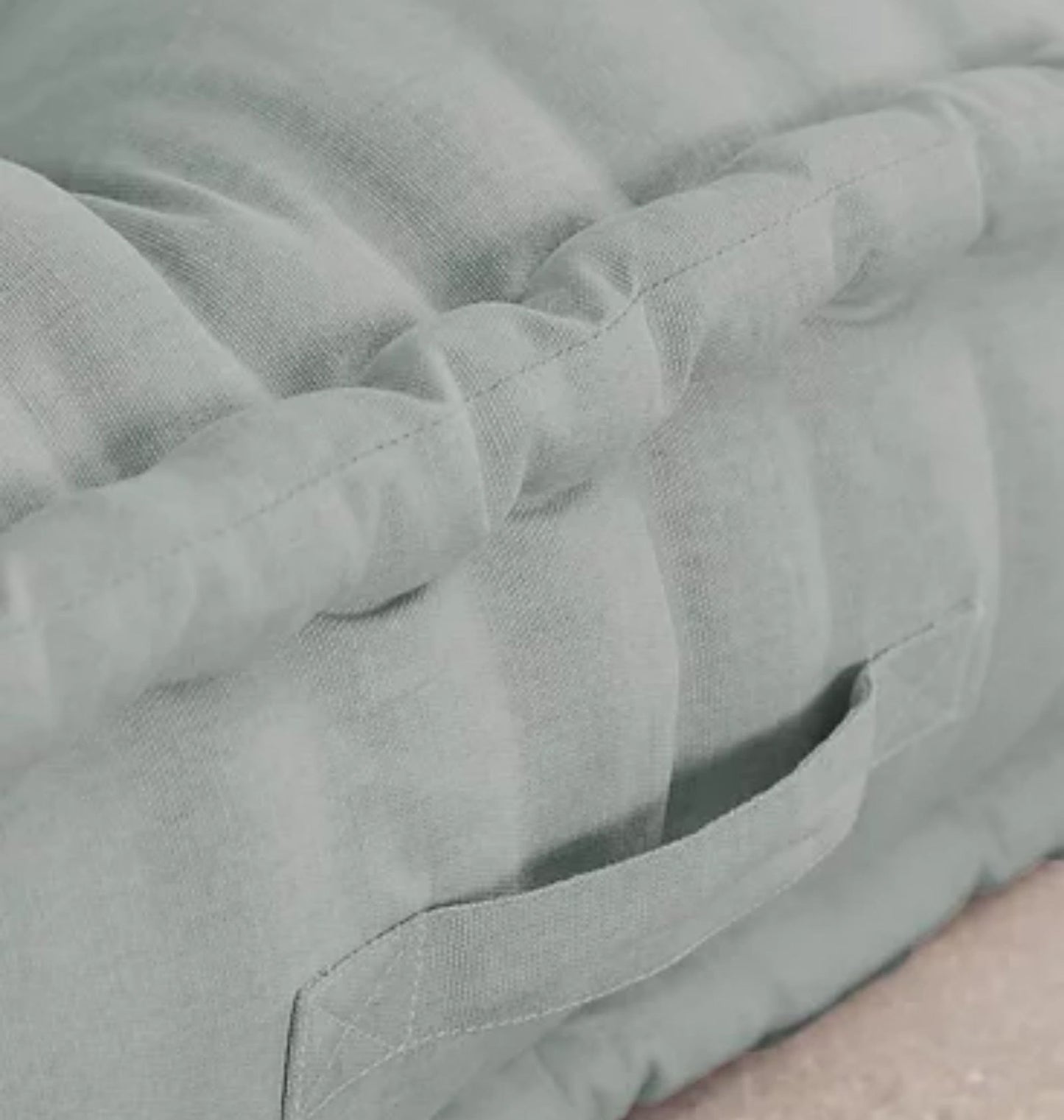 Beautiful Grey Glory Print Floor Pad Sofa Mattress