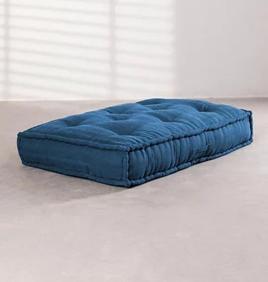 Beautiful Blue Color Floor Pad Sofa Mattress