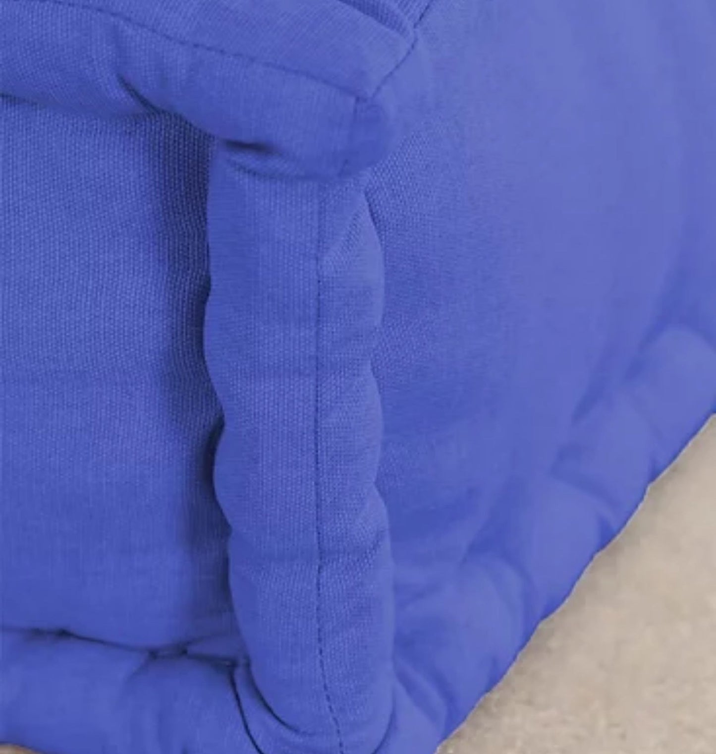 Beautiful Blue Color Floor Pad Sofa Mattress