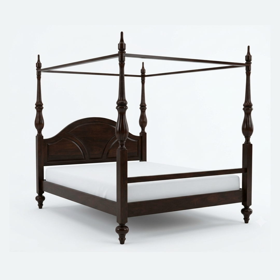 The Urban Canopy Arched King Bed