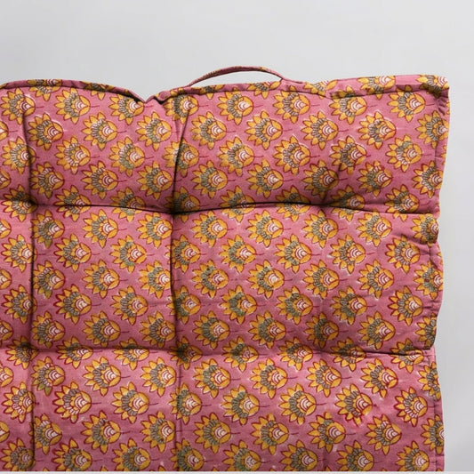 Jaipuri Bloom Low Seating Floor pad Cushion S2