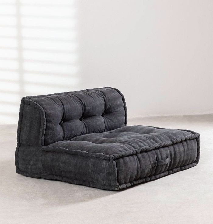 floor seating sofa, floor couch, floor sofa