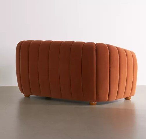 Juliette Tufted Velvet Love Seat
