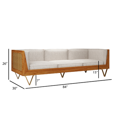 Urban Den High-Quality and Comfortable 6 Seater Sofa Set | Customize Sofa