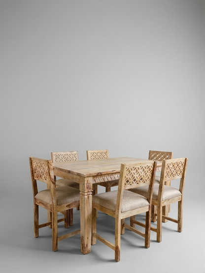 Ivory Heritage 6-Seater Dining Set