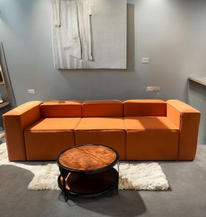 Coffee table with wheels