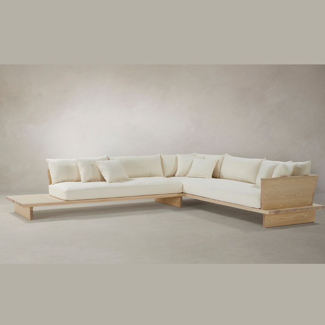 Urban Den Low Seat Sectional L-Shape Sofa