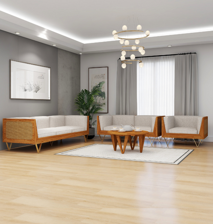 Urban Den High-Quality and Comfortable 6 Seater Sofa Set | Customize Sofa