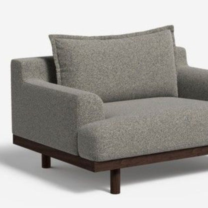 Lumi 1-Seater Boucle Fabric Sofa
