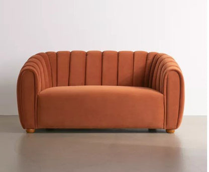 Juliette Tufted Velvet Love Seat