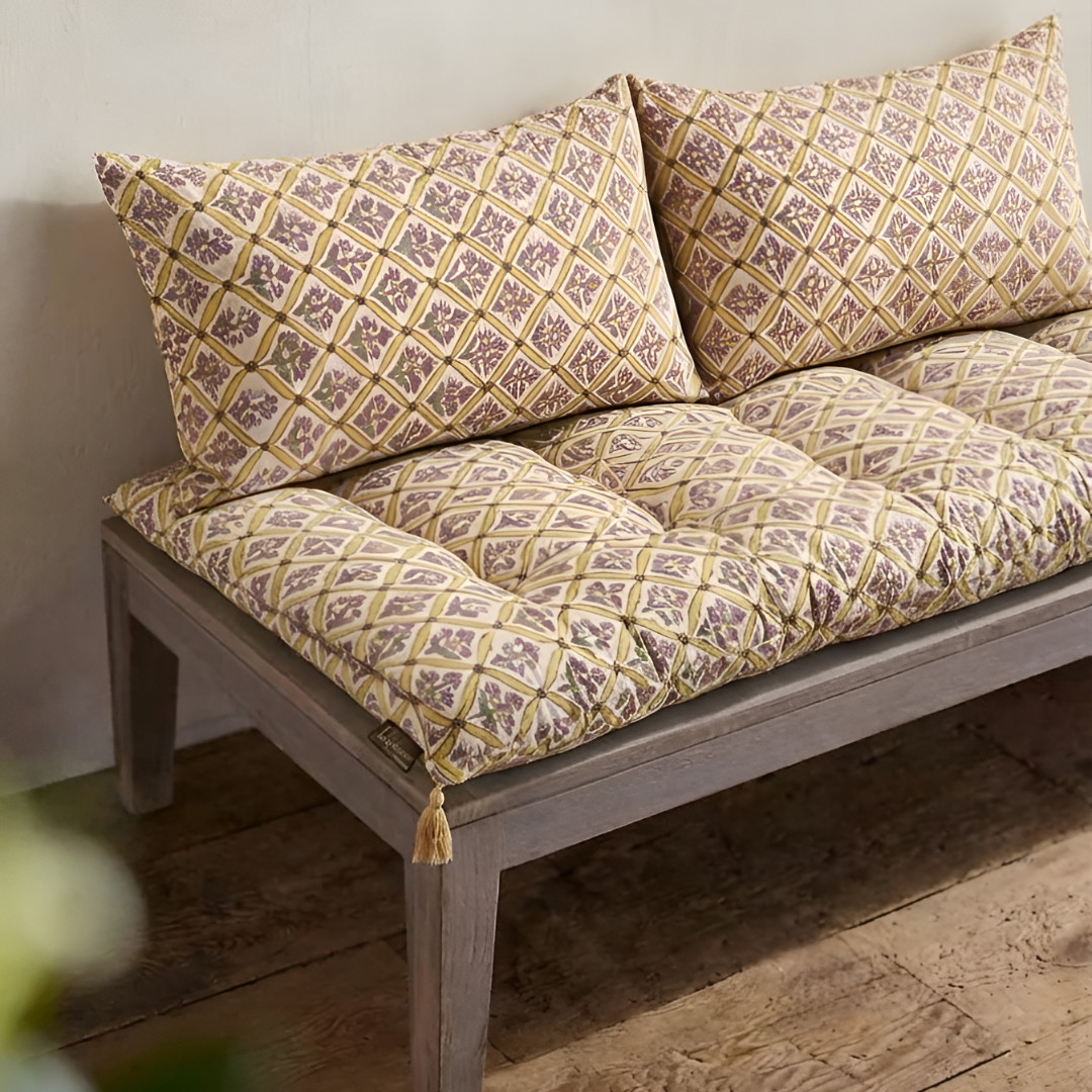 Jaipuri Bloom Low Seating Floor pad Cushion s5