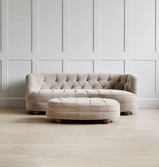 Urban Den Classic Chester Sofa - Elegant and Timeless Design