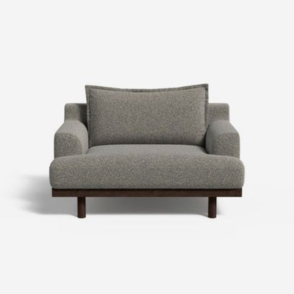 Lumi 1-Seater Boucle Fabric Sofa