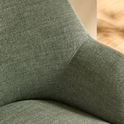 Ellio 2 Seater Sofa in Green Soft Textured Weave