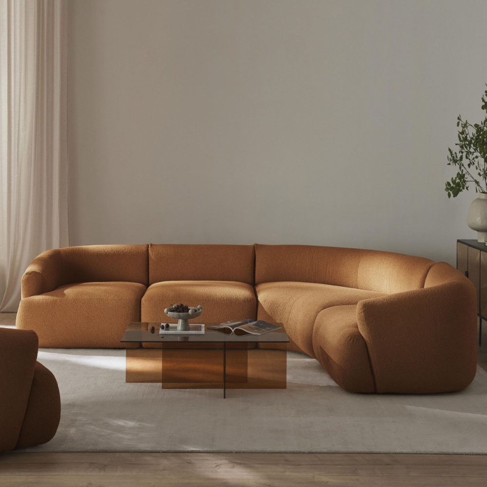 Urban Modular Boucle sofa