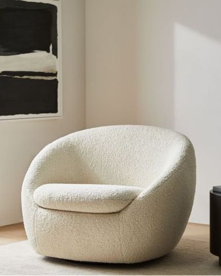 cozy swivel chair