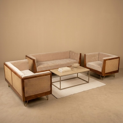 Urban Den High-Quality and Comfortable 6 Seater Sofa Set | Customize Sofa
