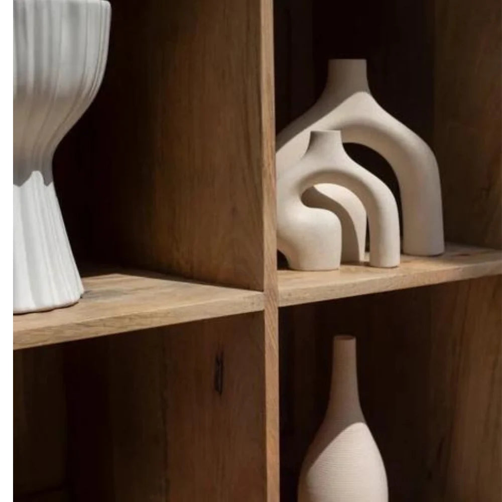 Urban Den Rattan Door Display Cabinet