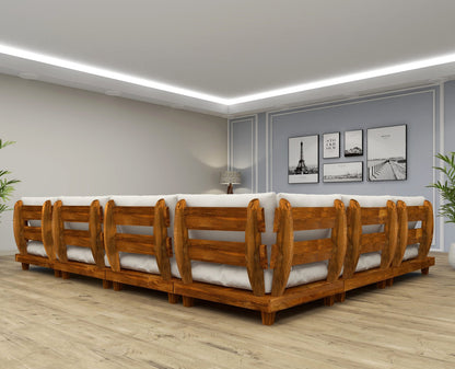 Urban Single Seater Peninsula Sofa | Single Seater Sofa / Customize Sofa
