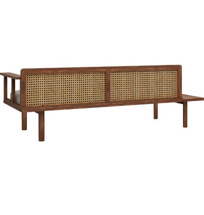 Urban Den 3 Seater Wooden Bench