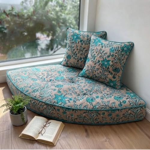 Teal Floral