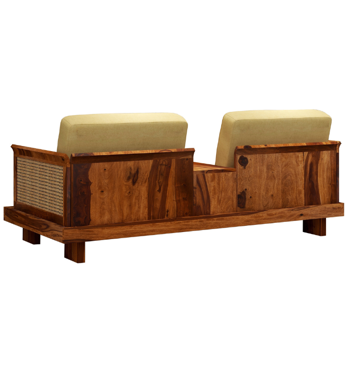 Urban Sheesham Wood Coffee Couch Set