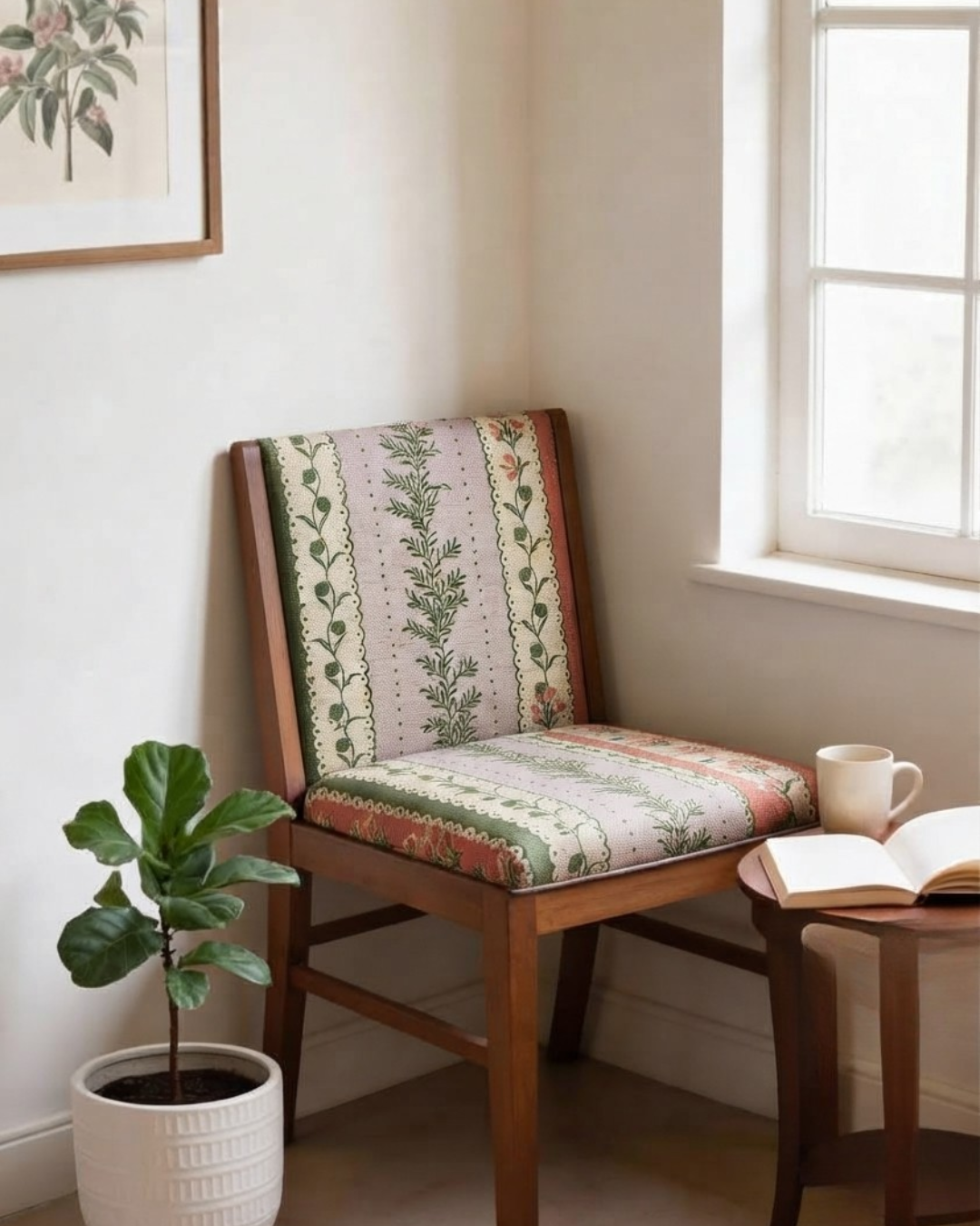 Saffron & Sage Striped 