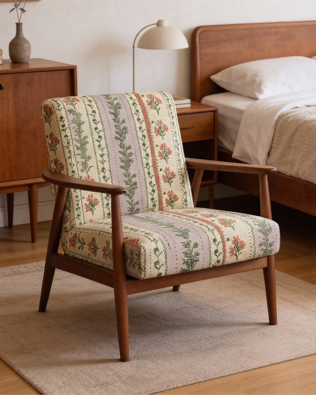 Saffron & Sage Striped