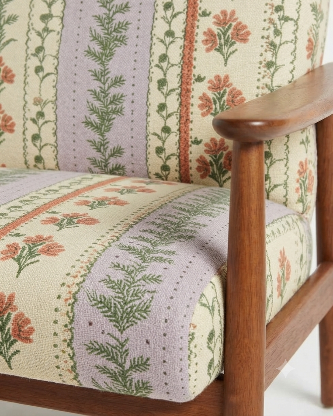 Saffron & Sage Striped