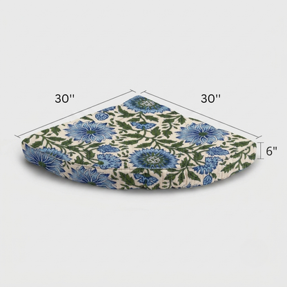 Floral Blue 
