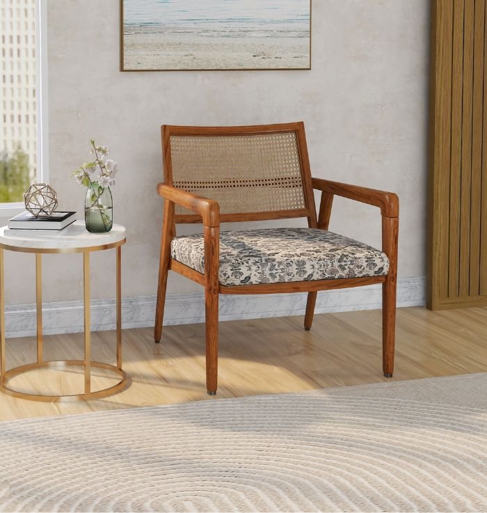 Urban Home Rattan Arm Chair - Natural