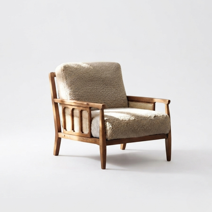 Bouclé Lounge Chair