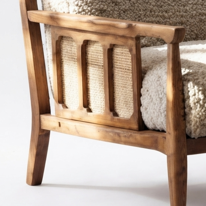 Bouclé Lounge Chair