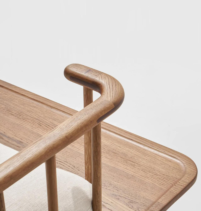 Urban Den Venus Wood 3 Seater Sofa | Customize Sofa