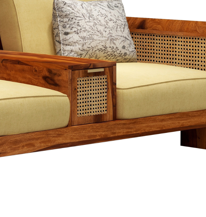 Urban Sheesham Wood Coffee Couch Set