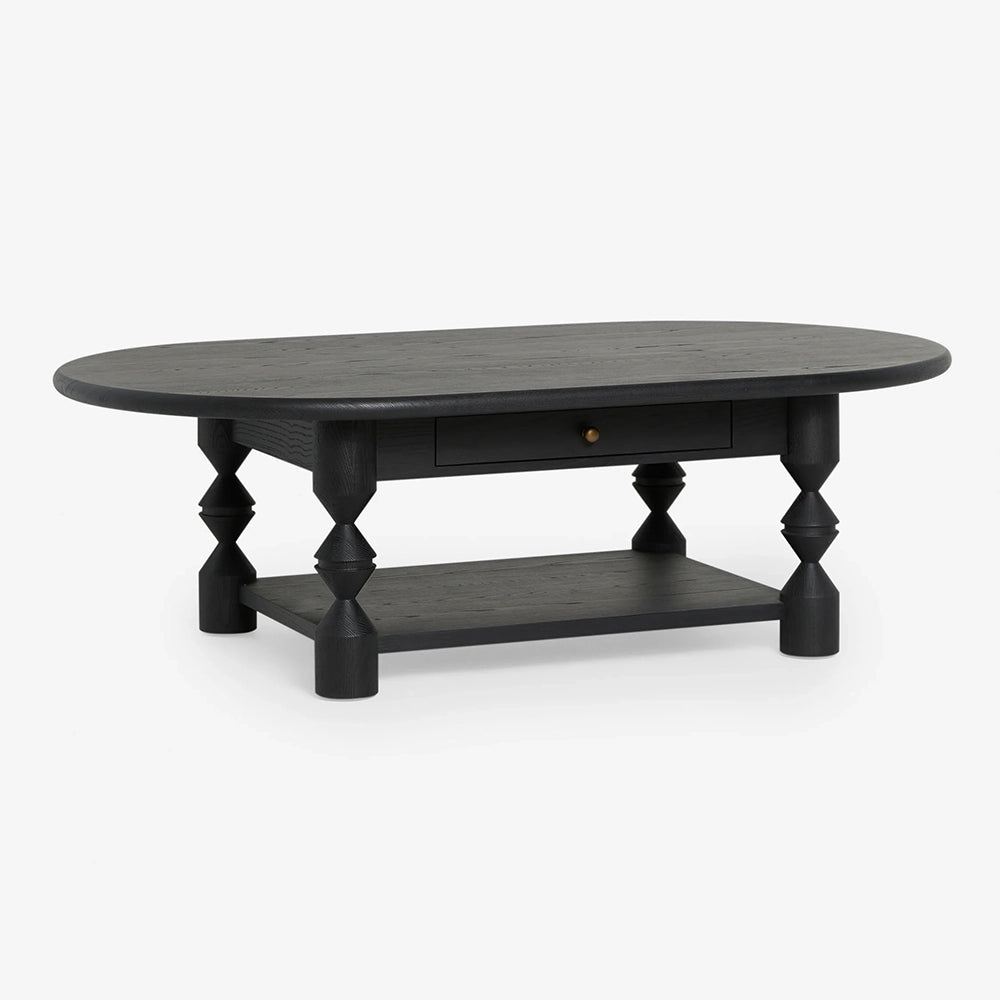 Urban Den Artisan's Wooden Coffee Table