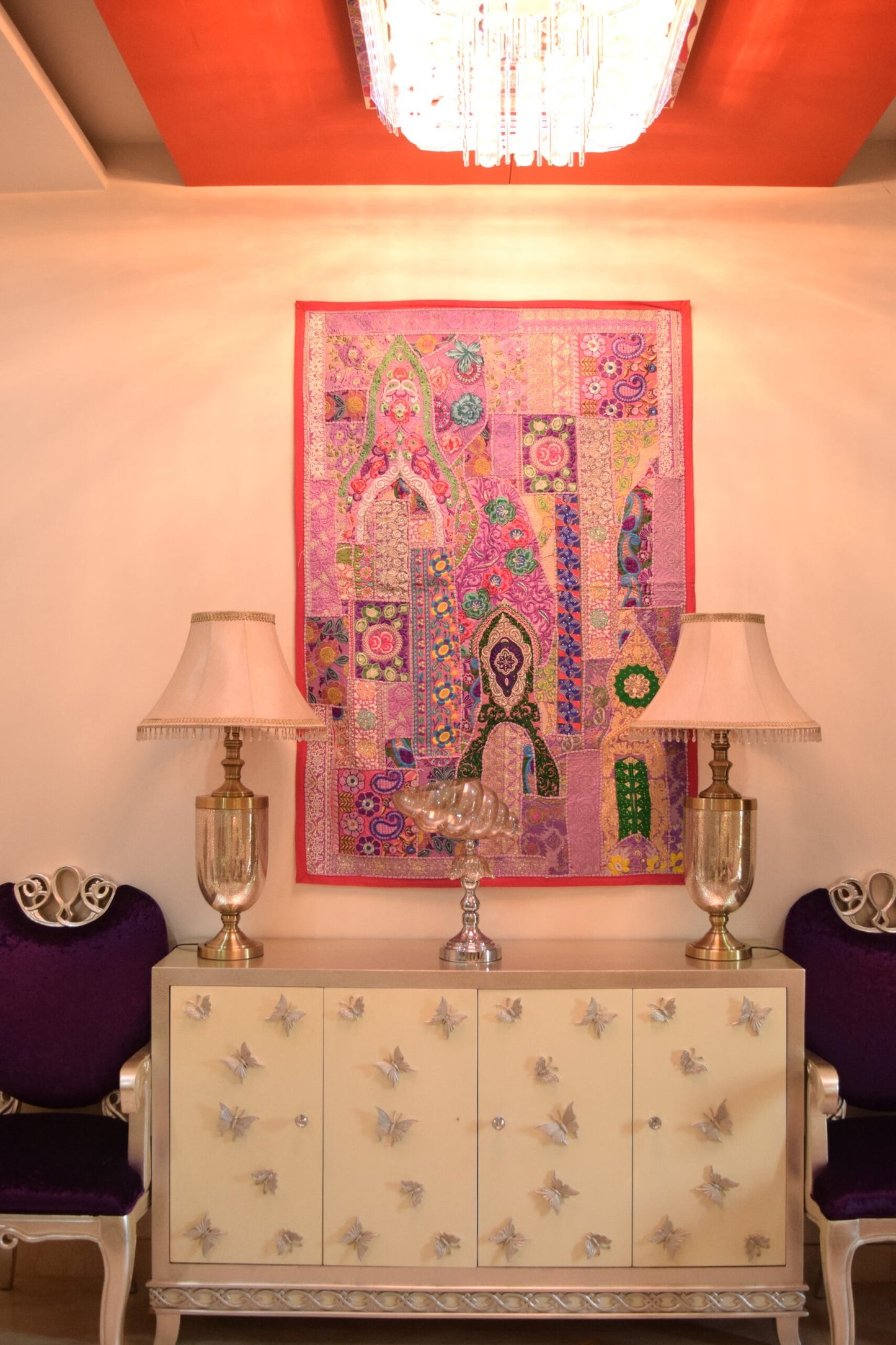 Handmade Rectangle Tapestry For Wall Decor Hanging