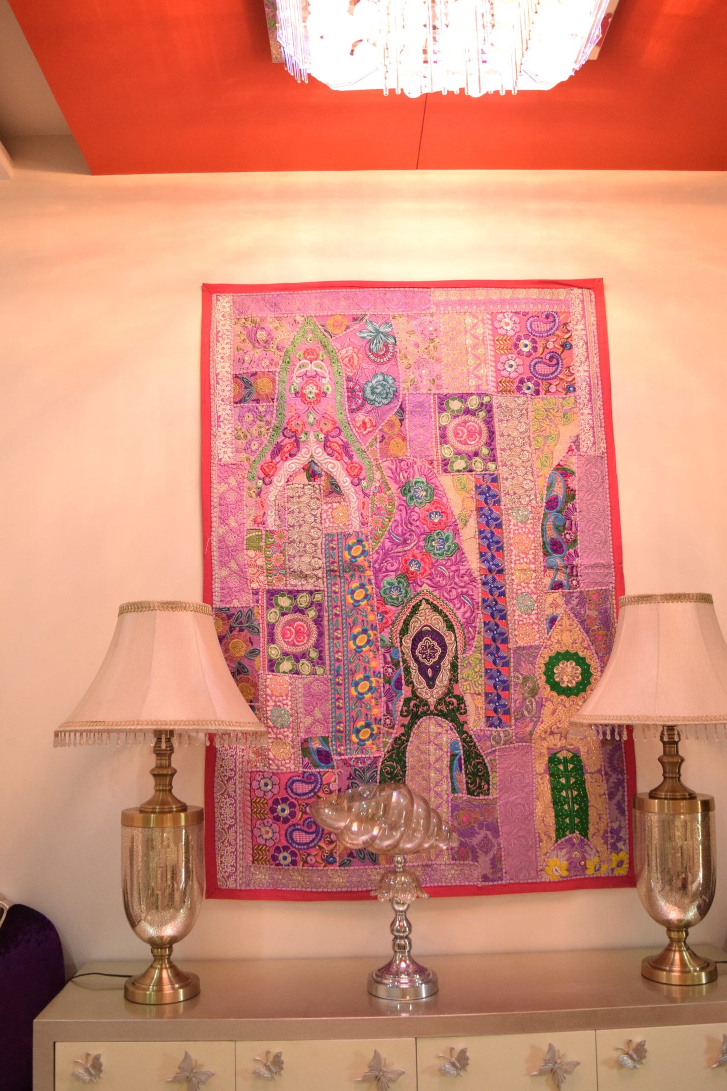 Handmade Rectangle Tapestry For Wall Decor Hanging
