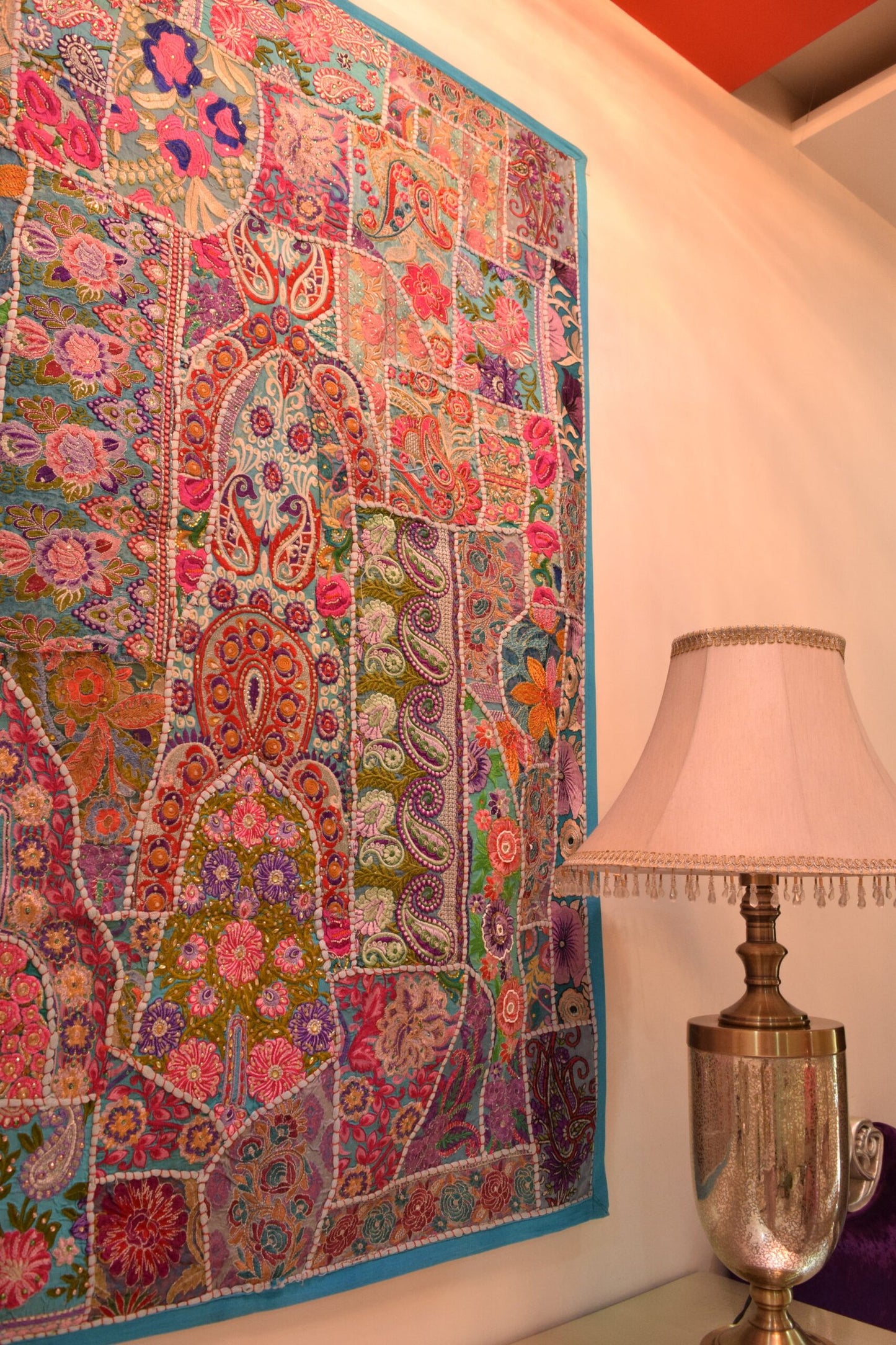 Handmade Rectangle Tapestry For Wall Decor Hanging