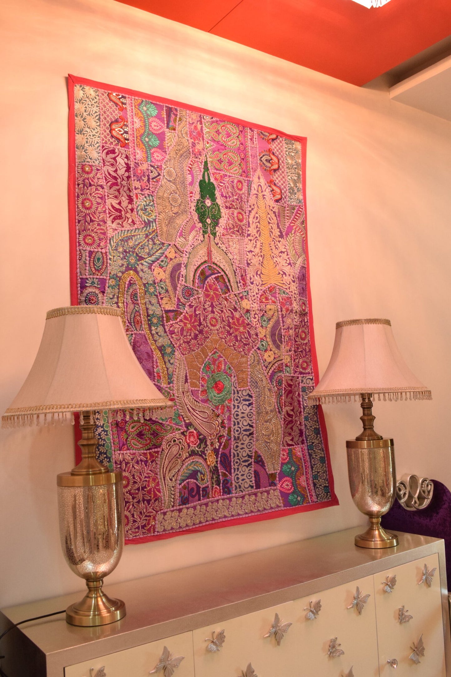 Handmade Rectangle Tapestry For Wall Decor Hanging