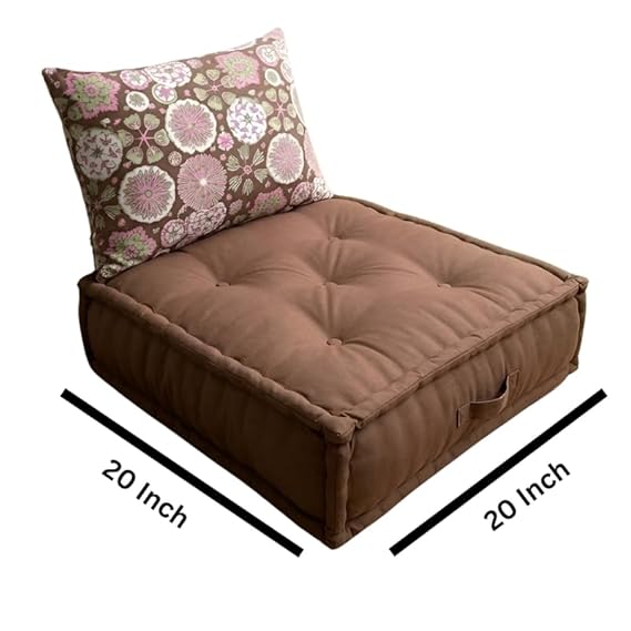 Floor Seating Cushion with Back Support Cushion Design 4