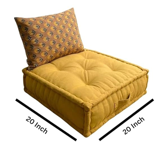 Floor Seating Cushion with Back Support Cushion Design 6