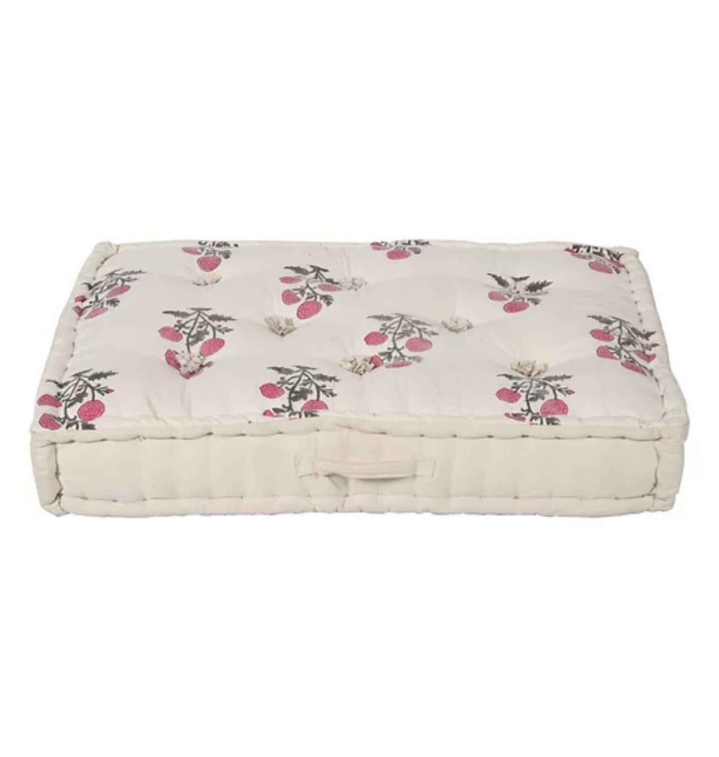 Full Set Floor Sofa In Flower Printed Design | Floor Seating Sofa